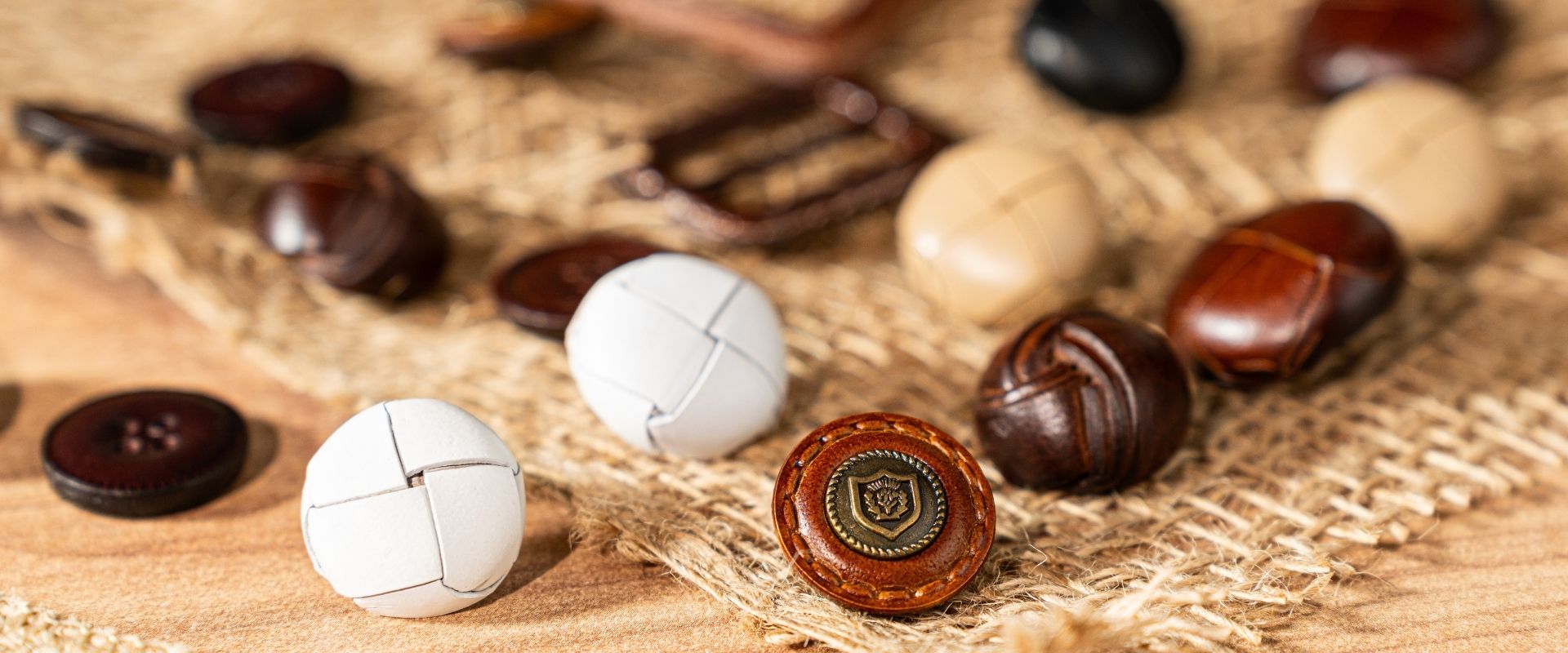 Leather Buttons